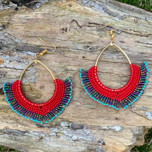 Load image into Gallery viewer, Macrame Earrings Large