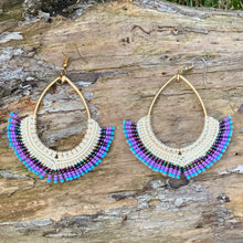 Load image into Gallery viewer, Macrame Earrings Large