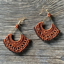 Load image into Gallery viewer, Macrame Earrings Small