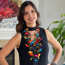 Load image into Gallery viewer, Birds Long Cascade Necklace
